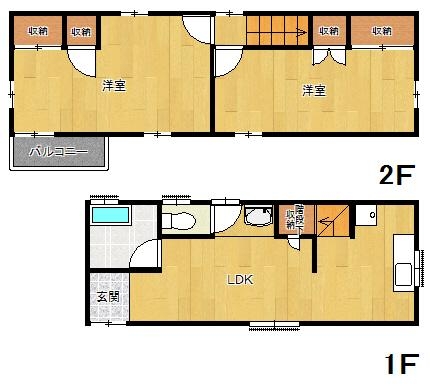 道意町センタープール前貸家