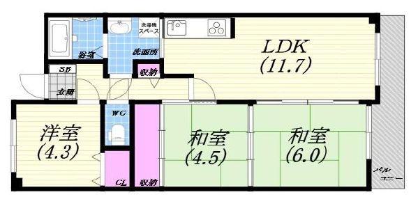 ライオンズマンション北鈴蘭台