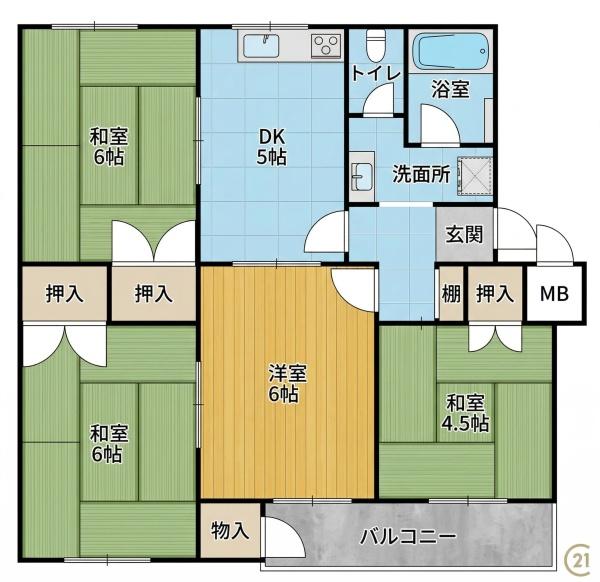 ひよどり台２団地１６号棟