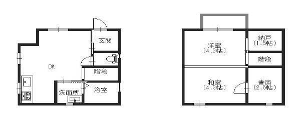 鈴蘭台東町2貸家