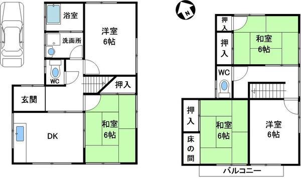 神戸市垂水区北舞子４丁目の貸家