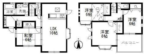 小倉台３丁目戸建て
