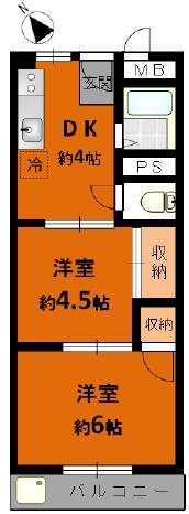 山の街サンクレバ　B棟