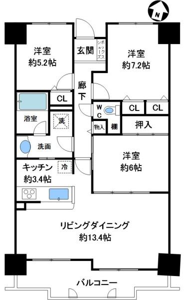 ルネ神戸北町２センターコート