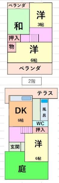 鈴蘭台東町庭付き戸建