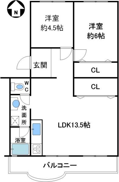 鈴蘭台ハウス１号棟