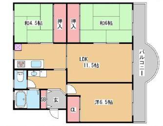 鈴蘭台ハウス３号棟