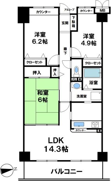 神戸北町ウィルコートＢ棟