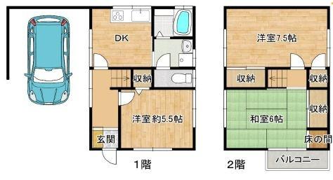 鈴蘭台東町７丁目貸家３