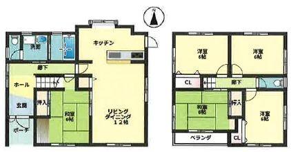 神戸市北区惣山町４丁目の貸家