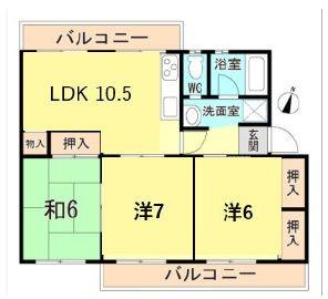 ひよどり台７団地　３４号棟
