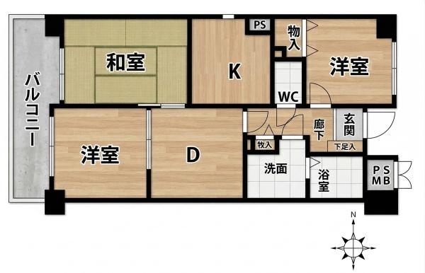 ライオンズマンション北鈴蘭台