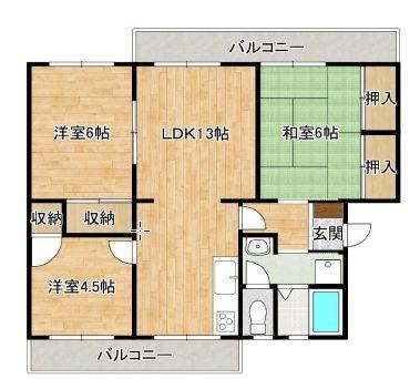ひよどり台７団地３３号棟