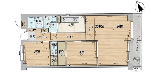 ライオンズマンション北鈴蘭台D棟