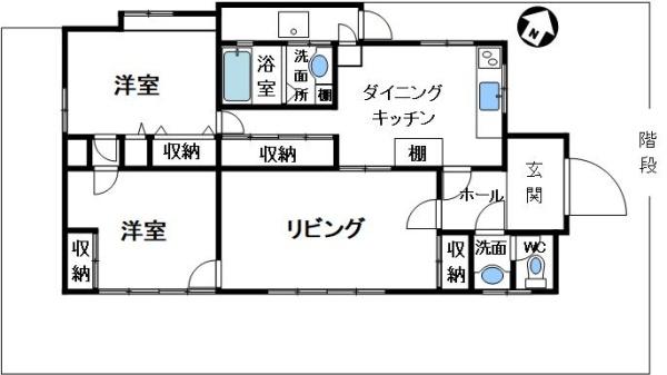 下谷上字芝床貸家