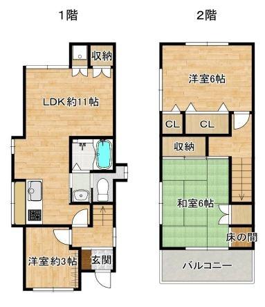 鈴蘭台東町２丁目貸家４
