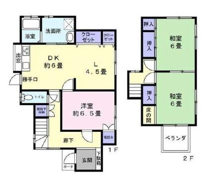 鈴蘭台北町の貸戸建