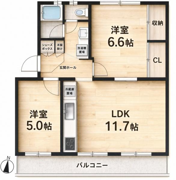鈴蘭台第6住宅2号棟