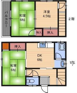 鈴蘭台北町貸家