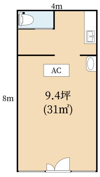 生駒市北新町の店舗（建物一部）