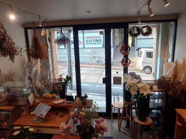 生駒市北新町の店舗（建物一部）