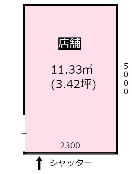 アクタスビル１階店舗　Ｈ号