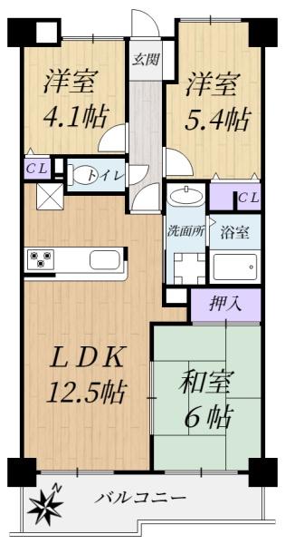 セントポリア生駒Ａ棟