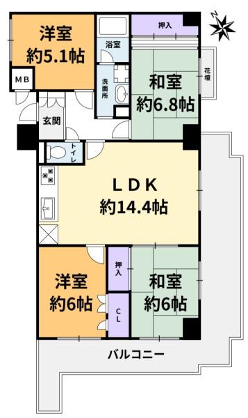 生駒市辻町のマンション