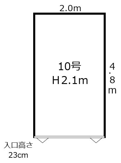 フォレスタ　コンテナ倉庫