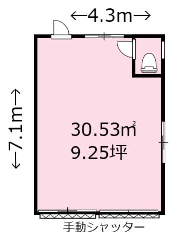 生駒市鹿畑町の店舗（建物一部）