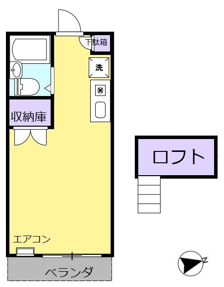 生駒市西菜畑町のアパート