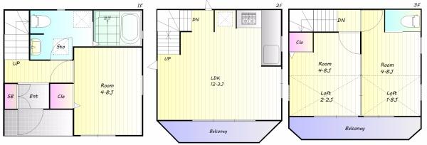 板橋区4丁目　貸戸建
