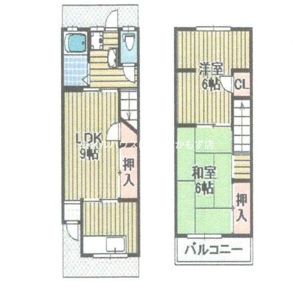 堺市北区百舌鳥梅北町４丁の貸家