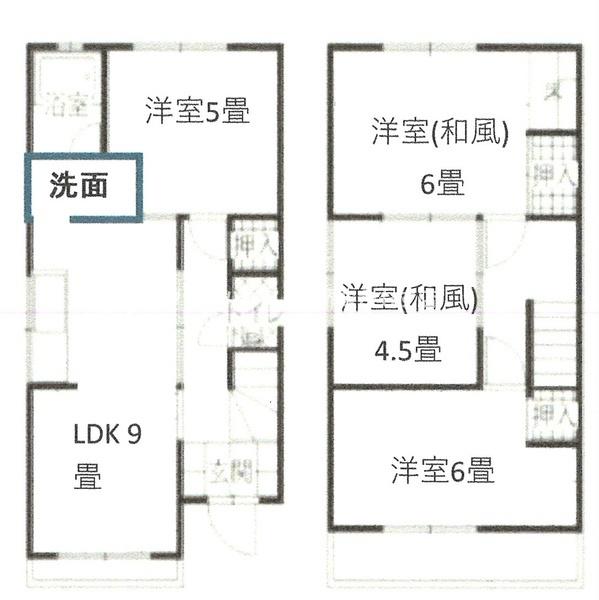 堺市西区上野芝町８丁の貸家