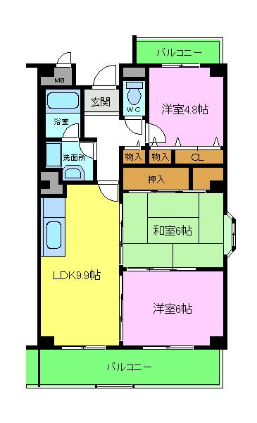 堺市西区草部のマンション