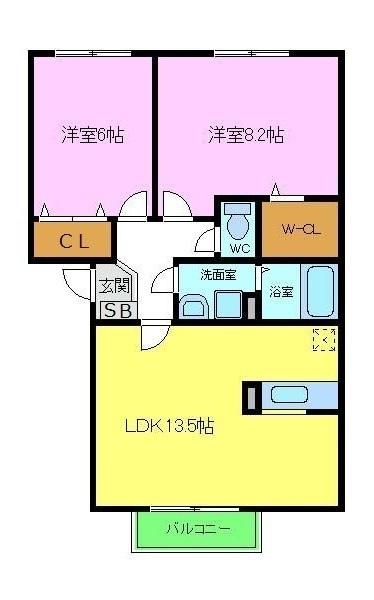 ドミール旭Ｂ棟