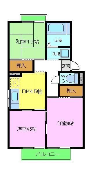 富田林市藤沢台４丁目のハイツ