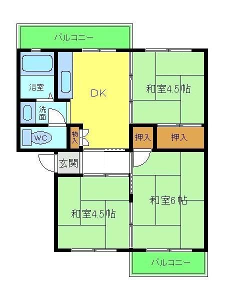狭山遊園ハイツ６号棟