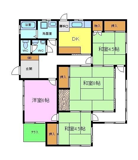 西山台戸建