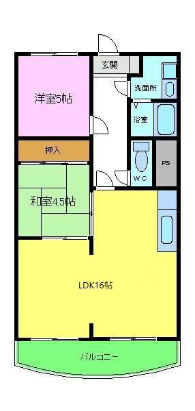 狭山レークハイツ2号棟