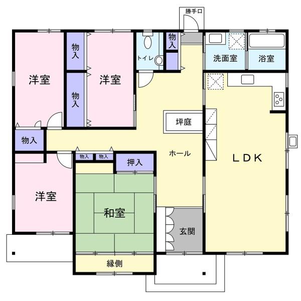茱萸木平屋戸建