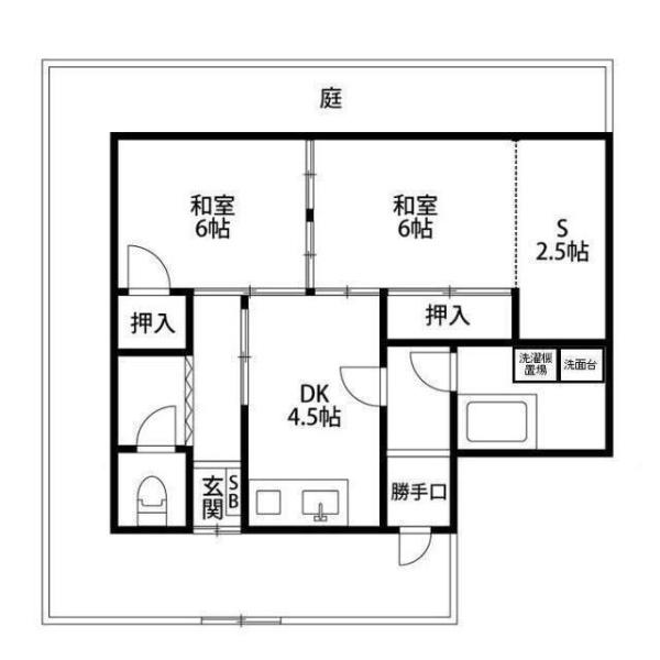 河内長野市末広町の貸家