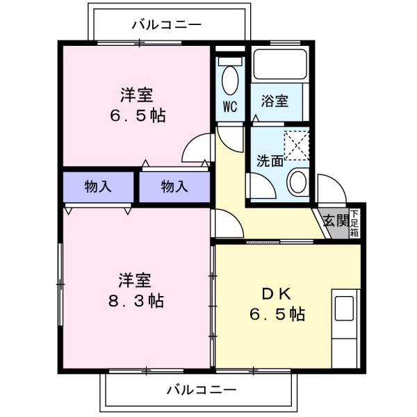 コンクオーレ香ヶ丘Ａ