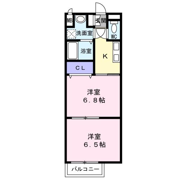 松原市高見の里４丁目のハイツ