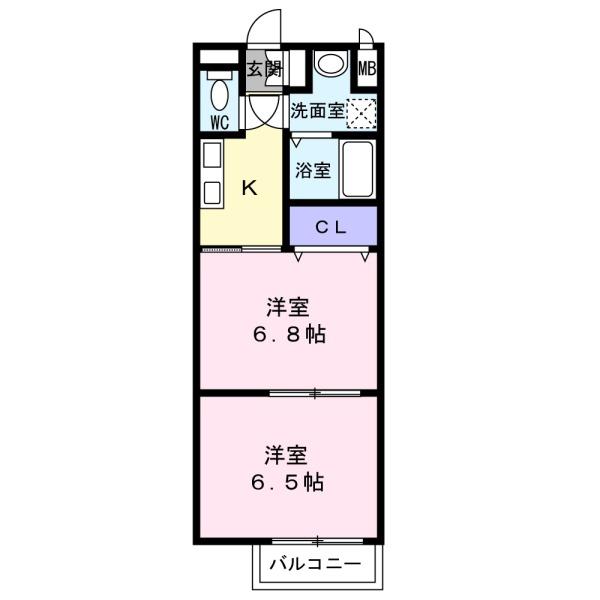 松原市高見の里４丁目のハイツ