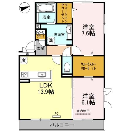 カーサ高善　Ｂ棟