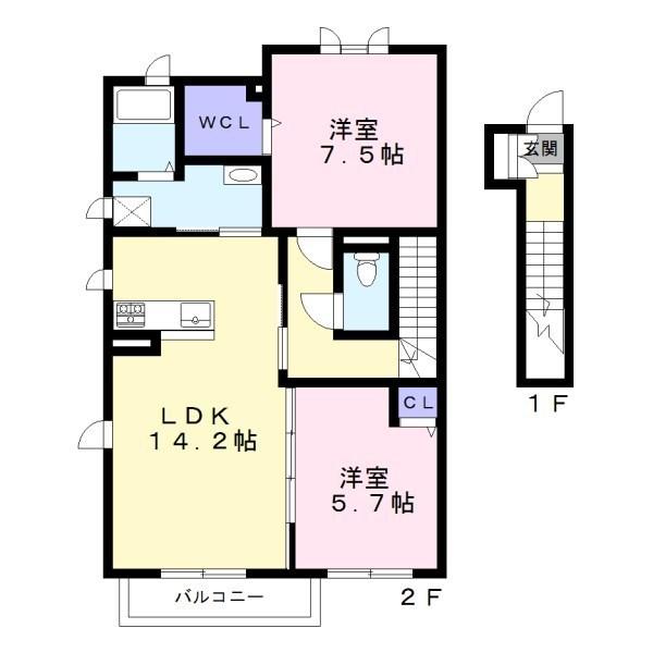 サンローズ岡Ｂ棟