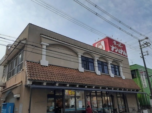 大阪市住吉区我孫子西2丁目のアパート(スーパーナショナル杉本店)