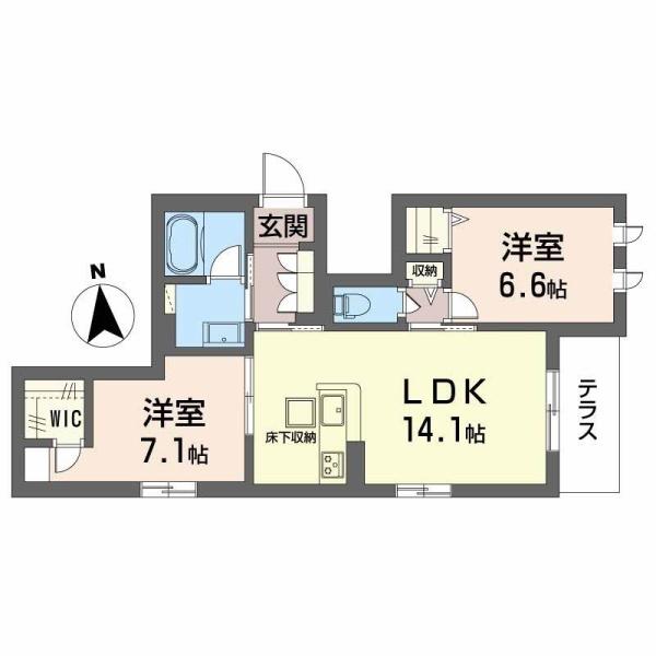 シャーメゾン　ベルパージュ長居西