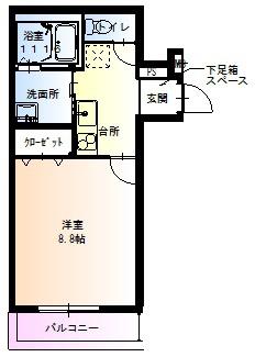 大阪市住吉区山之内３丁目のアパート